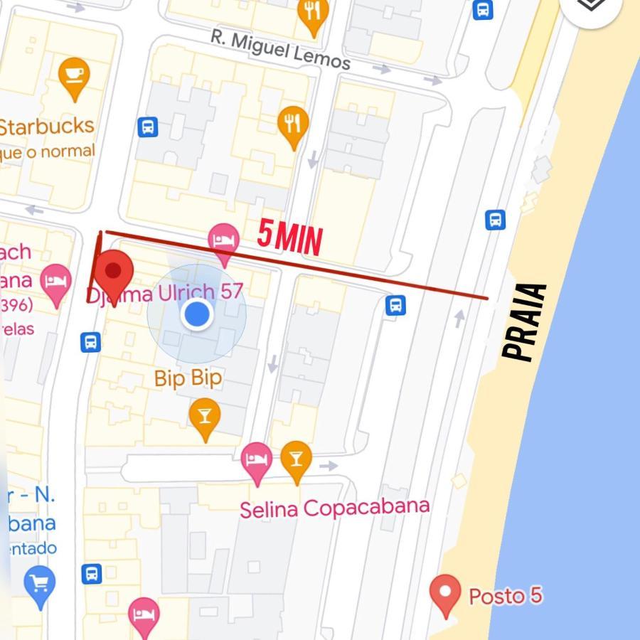 Apartament Lindo Apartamento Mobiliado, Uma Quadra Da Praia! Rio de Janeiro Zewnętrze zdjęcie
