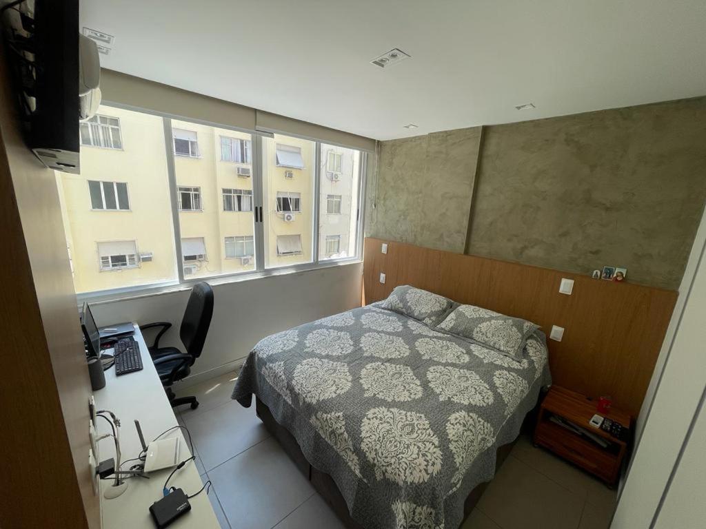 Apartament Lindo Apartamento Mobiliado, Uma Quadra Da Praia! Rio de Janeiro Zewnętrze zdjęcie